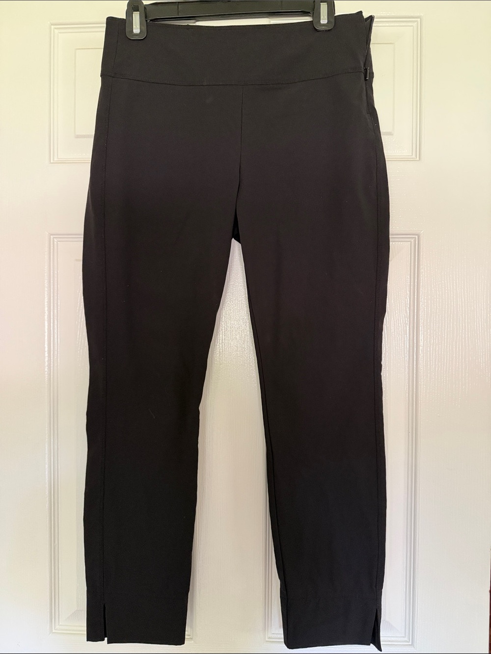 Black Women's Stretch Ponte Pants